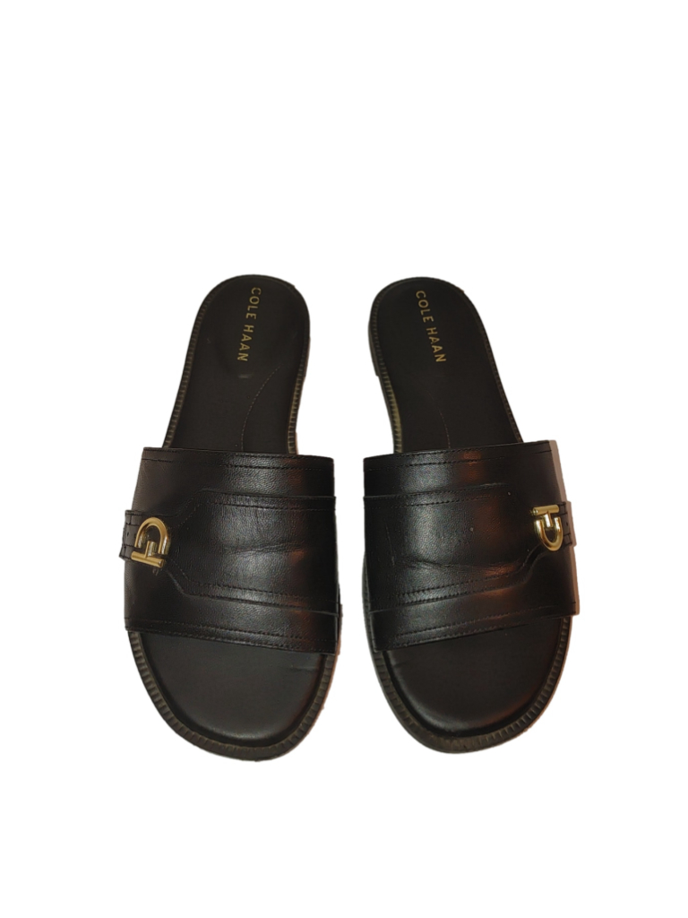 Cole Haan Charlotte Slide Leather Sandals Size 8b